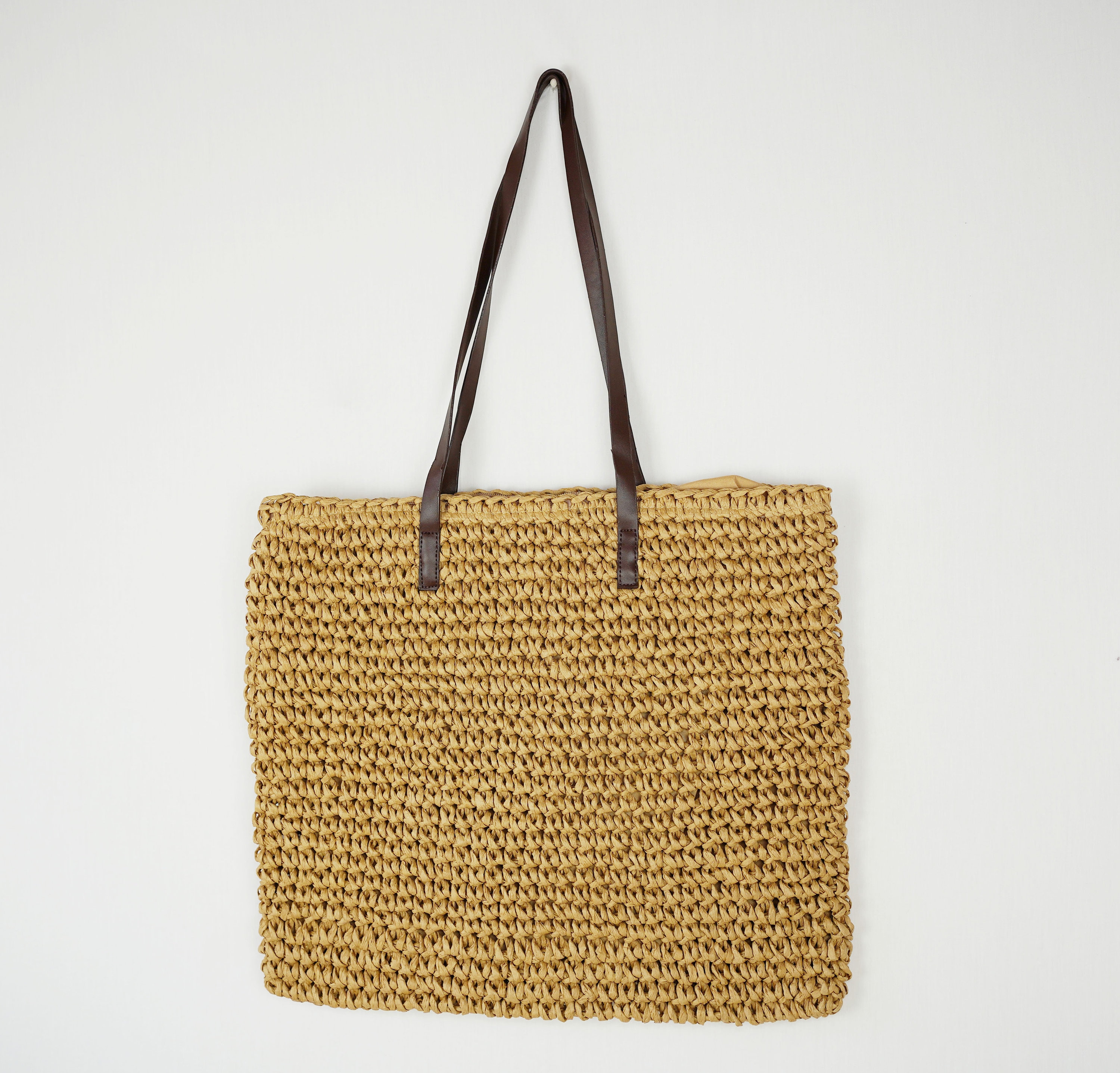 Handwoven Large Straw Summer handBag Handmade Tote Bag Beach Holiday Bag Wicker Bag Natural Bag LoveBambooUK