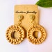 see more listings in the Rattan Earrings section