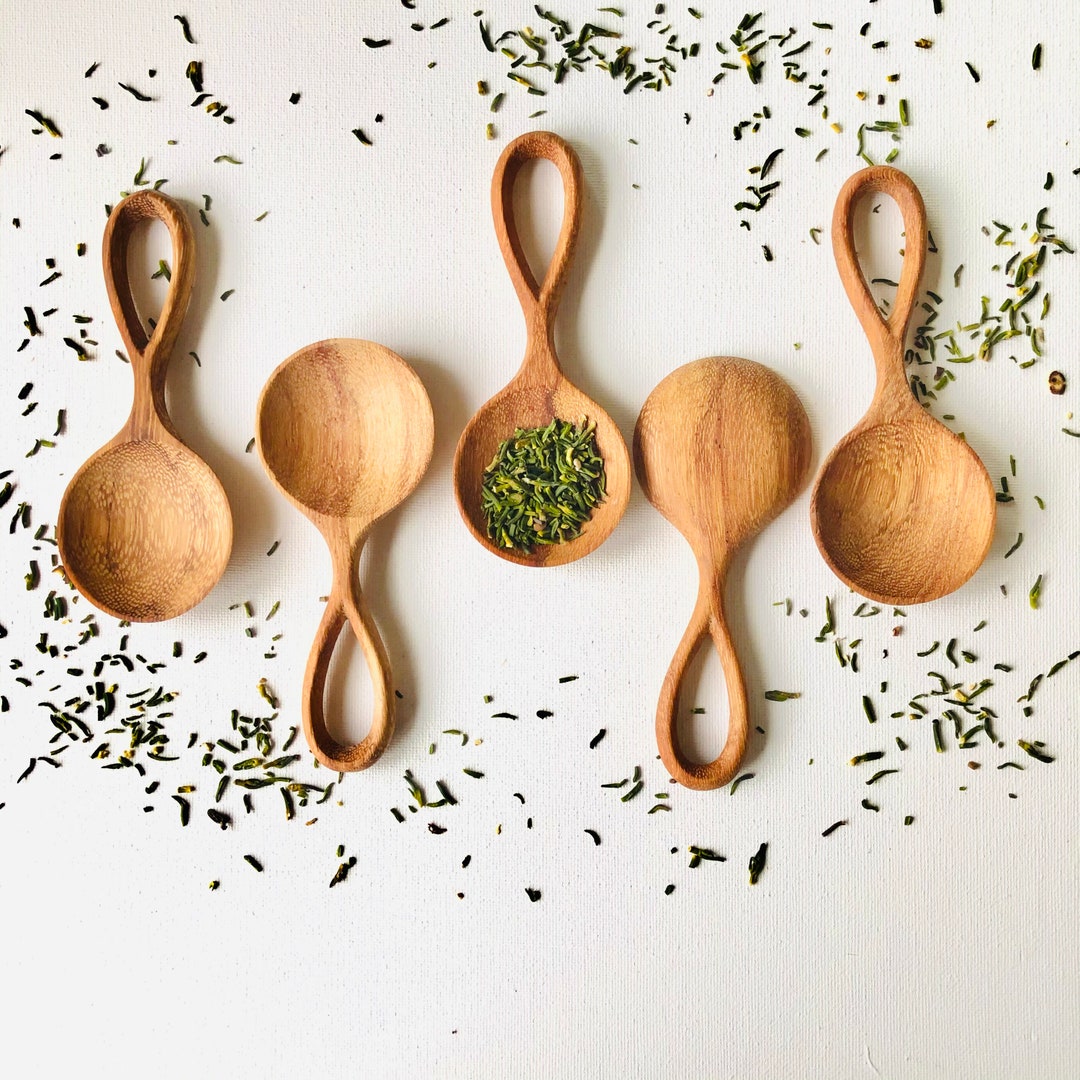 Hand-Carved Mini Spice Spoons | Gneiss Spice Accessories Single Spoon