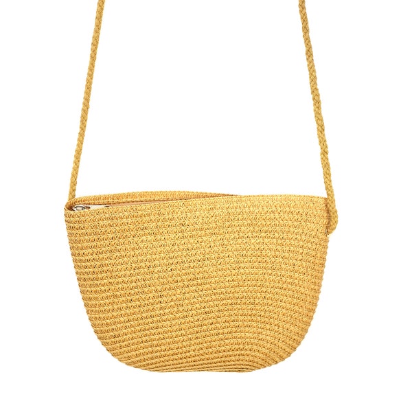 Straw Crossbody Bag Etsy UK