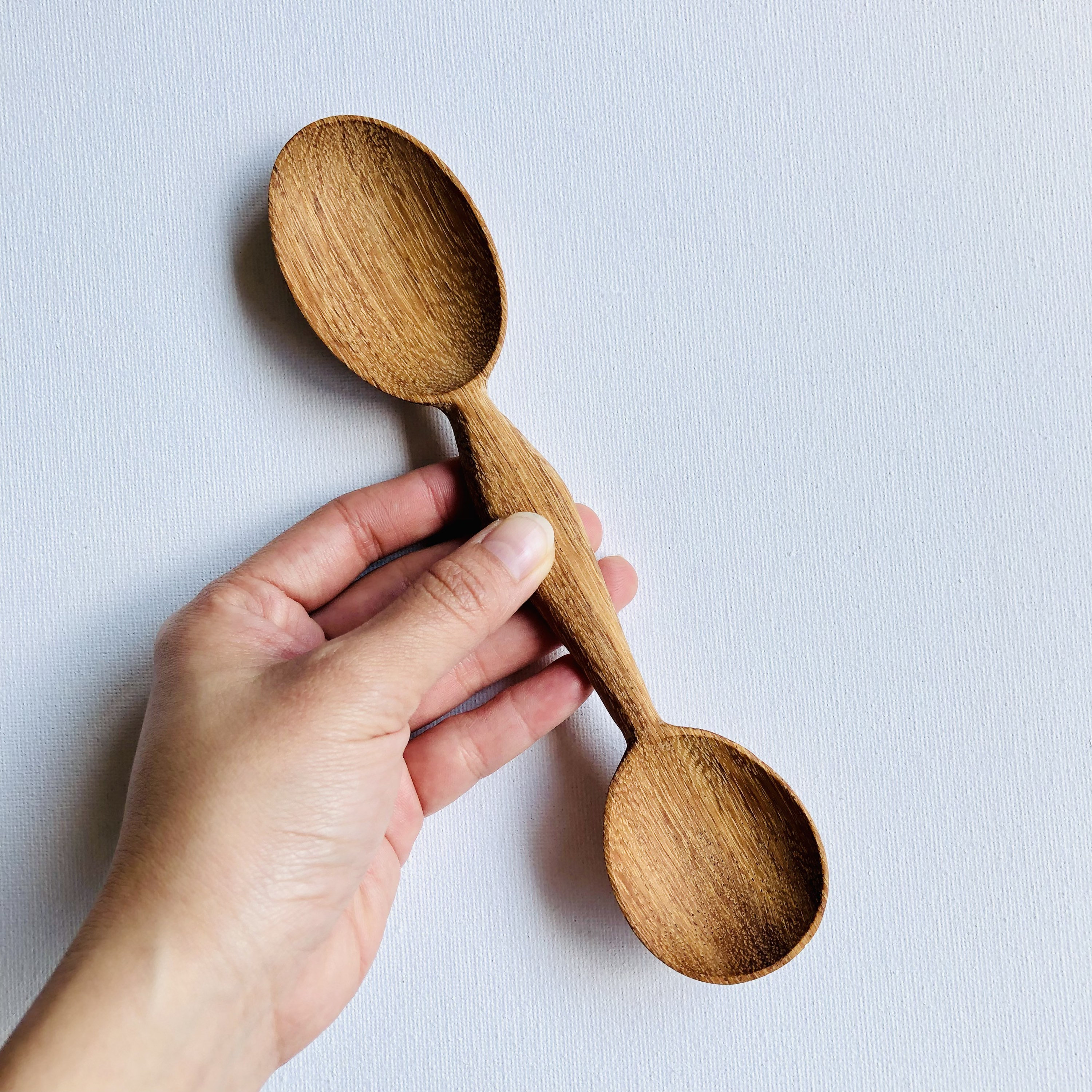 Handcarved Large Wooden Spoons With 2 Heads | Natural Wooden Spoons | Eco friendly Gift | Kitchen Utensils | Artisans made