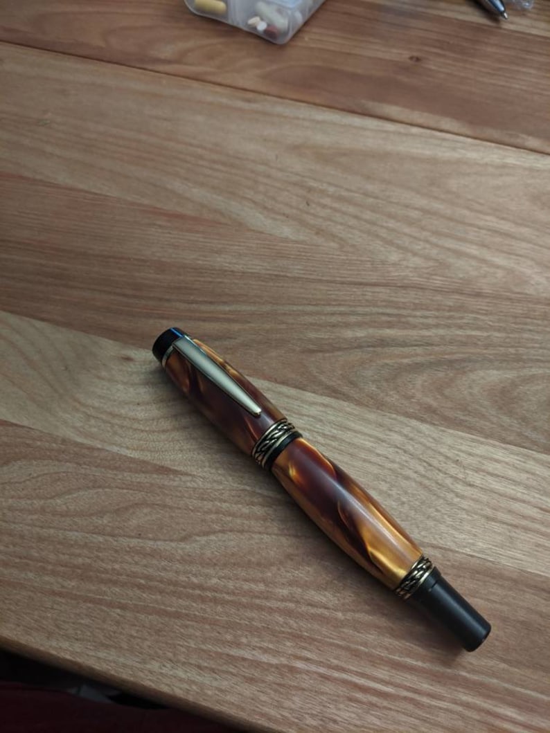 Acrylic Copper Fountain Pen