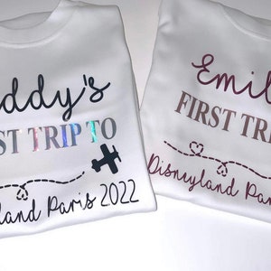 Personalised First Flight Kids T-Shirt image 8