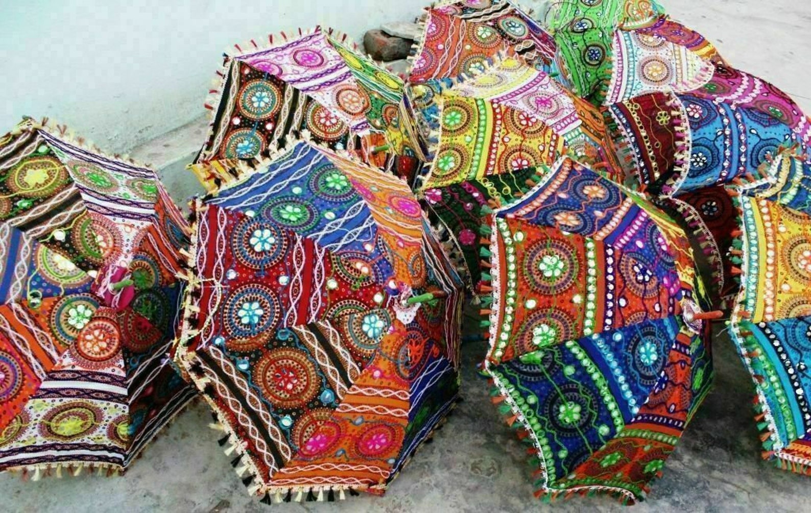Craft jaipur 20 Piece Lot Indian Wedding Umbrella Etsy