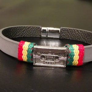 Reggae-Mixtape-Armband für Herren