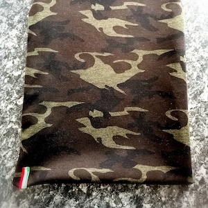 long camo dreadlock beanie