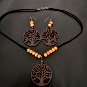 tree of life jewellery set