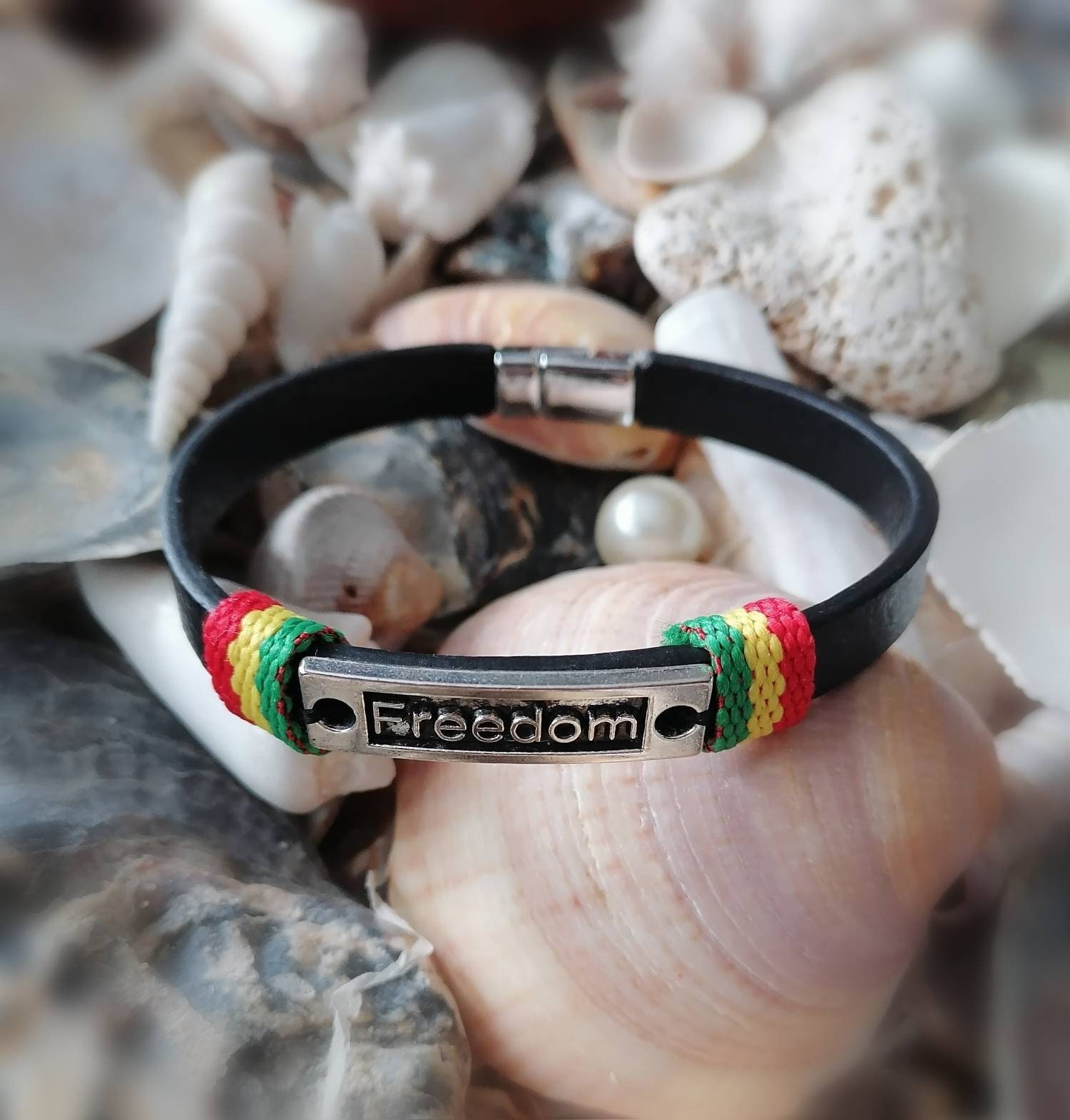 Freedom personalized bracelets clearance