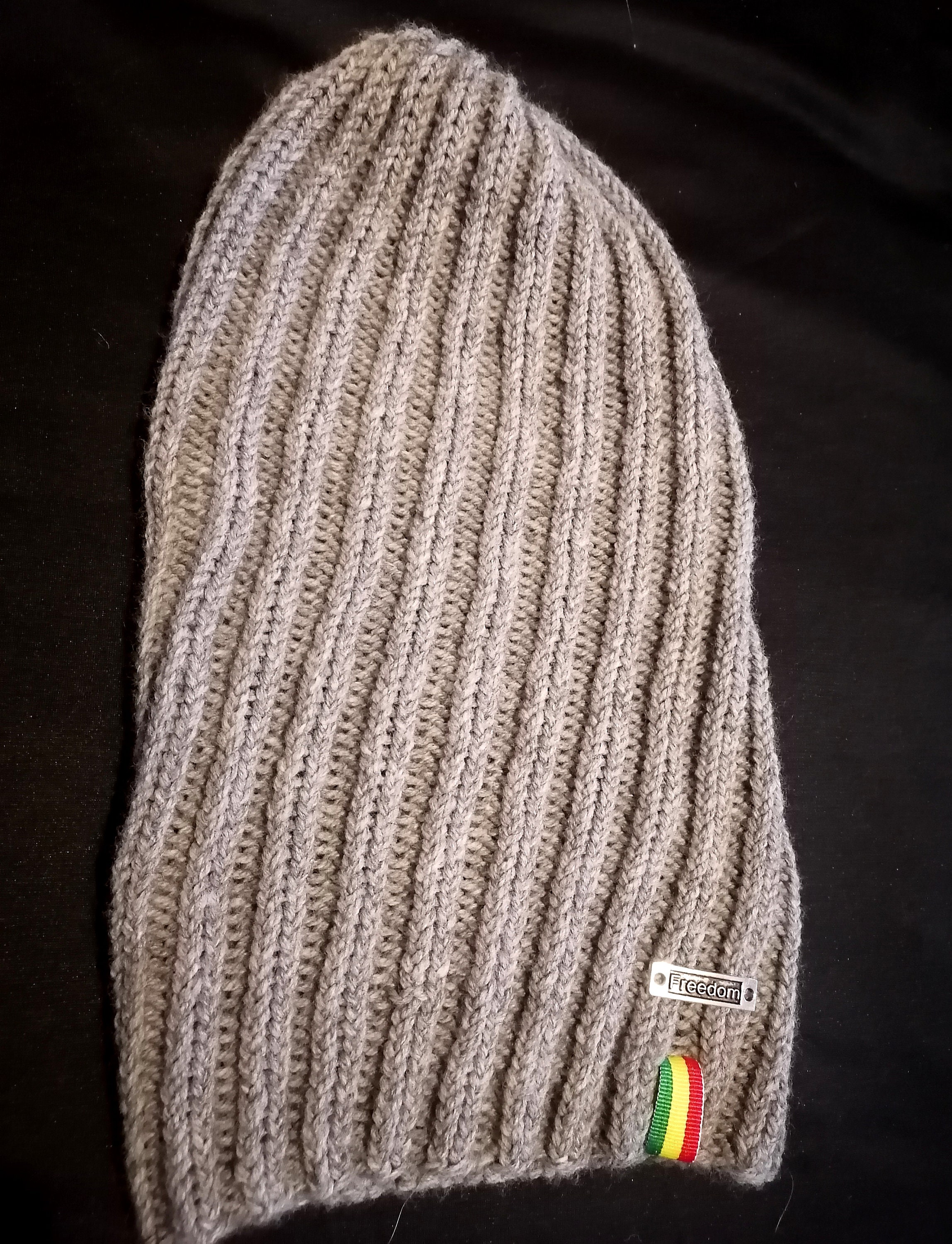Hand Knitted Rasta Beanie - Etsy display picture 1