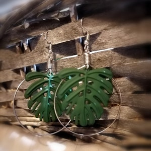 tropical leaf drop hoops