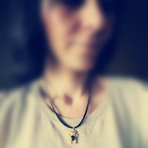 Teddy bear necklace