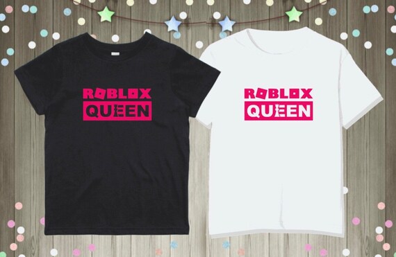 Roblox Girl Kids T-shirt Queen 