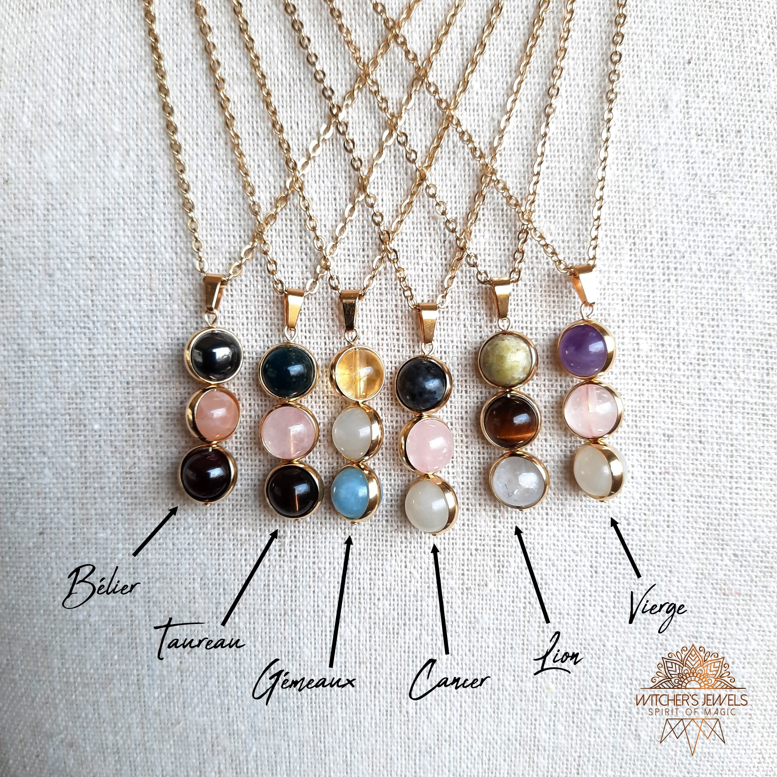 Collana Uomo In Pelle Con Ciondolo Ariete | Acciaio Inox | 50 Cm | Con Sacchetto Velluto - Foto 14