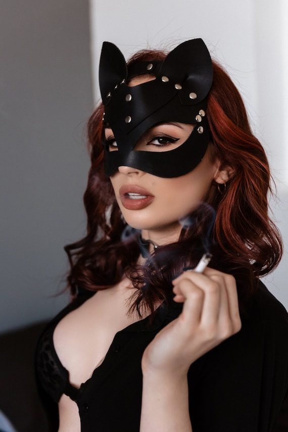 Sexy Cat Woman Mask 