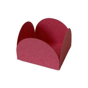 Pink Truffle Holder, Chocolate Wrapper, Candy Petal Box, Open Candy Box, Sweet Candy Holder, Treat Boxes, Brigadeiro, Forminha de Doces
