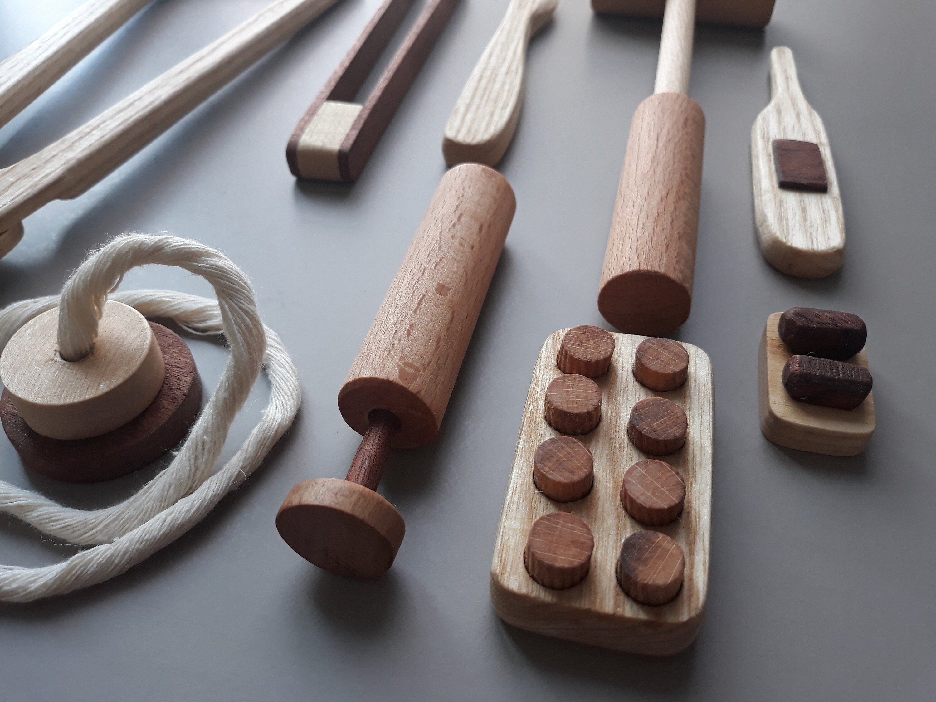 Wooden Doctor Tool Kit Nurse Kit Wood Doctor Play Kit Wooden Etsy