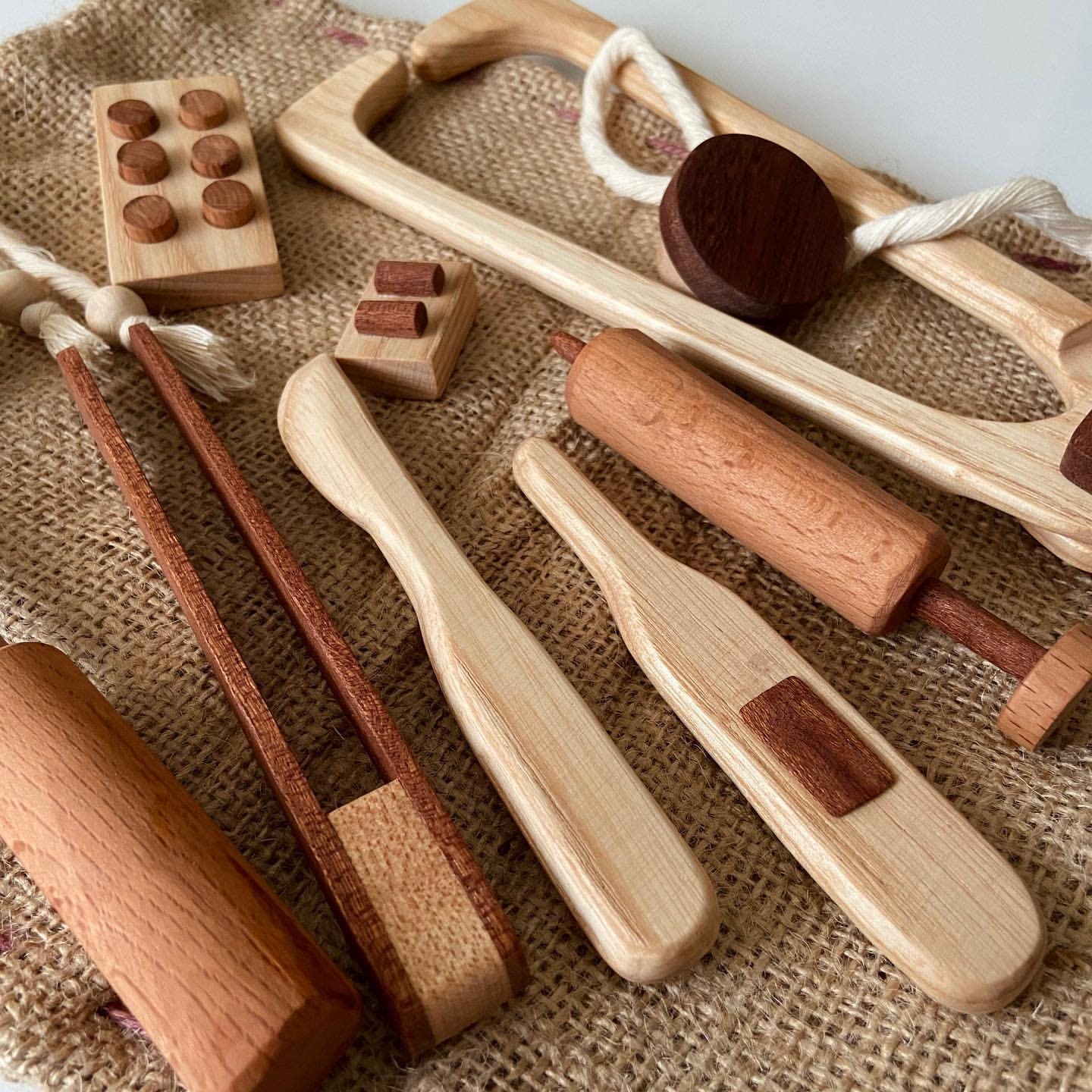 Wooden Doctor Tool Kit Nurse Kit Wood Doctor Play Kit Wooden Etsy