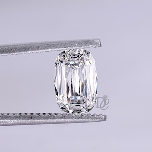Criss-Cut Lab Grown Diamond,2.75 CT E/VVS1 IGI Certified Loose Lab Created Diamond For Custom Engagement Ring,Wedding Ring,Fancy Cut Diamond