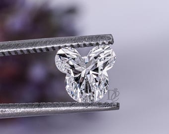 IGI Certified Mickey Mouse Brilliant Cut Lab Grown Diamond for Pendant,Fancy Shape Loose Diamonds for Studs & Ring,Diamond For Birthday Gift