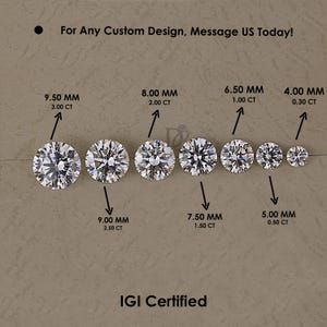 Loose CVD Lab-Grown Diamond 2.00 mm Round D - IF Certified Diamond 32 Pcs Lot eB