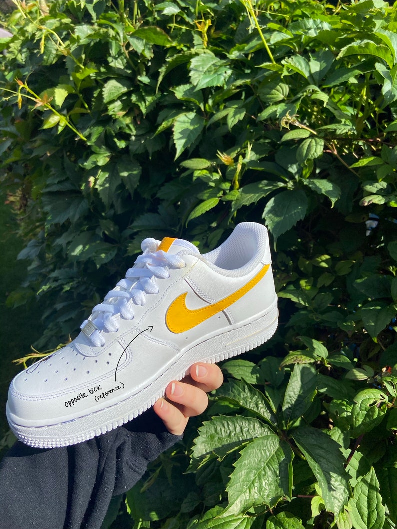 Sunflower Air Force 1's | Etsy