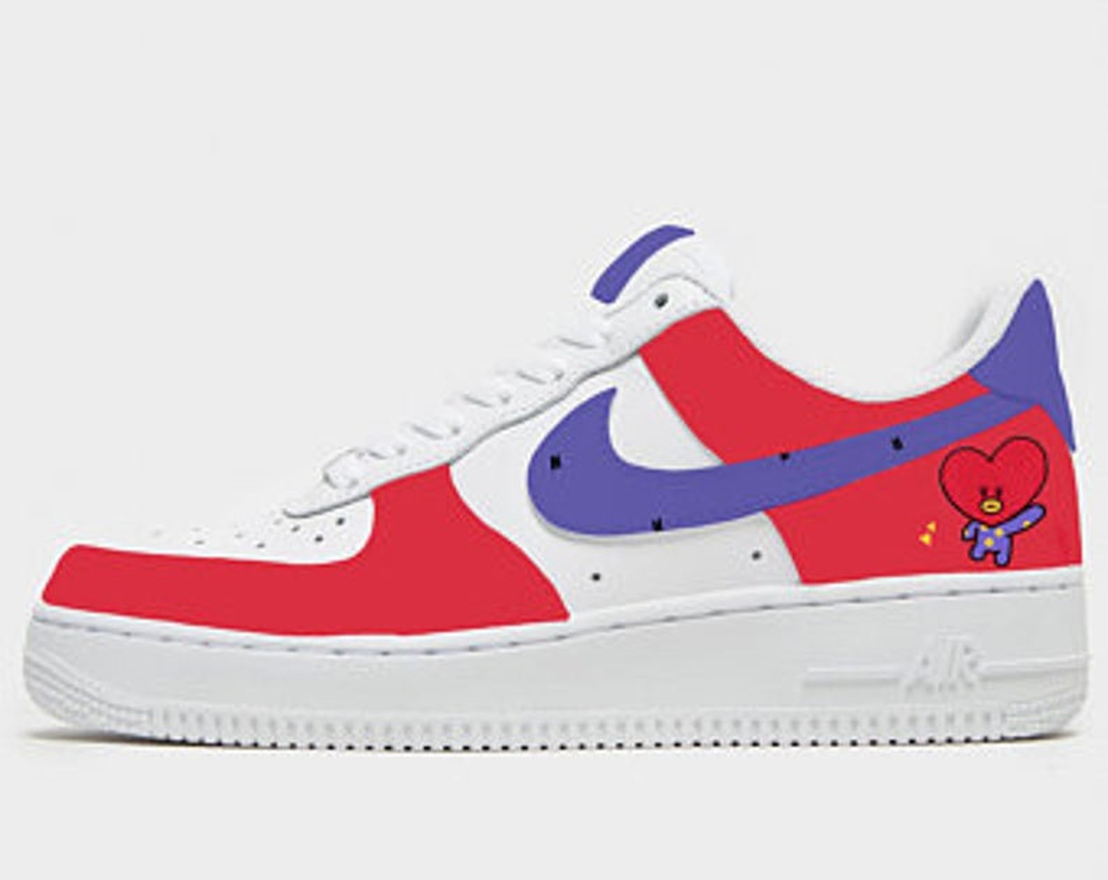 custom air force 1 bts