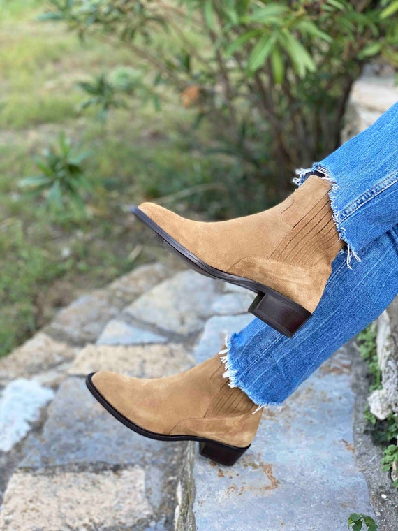 womens casual suede boots