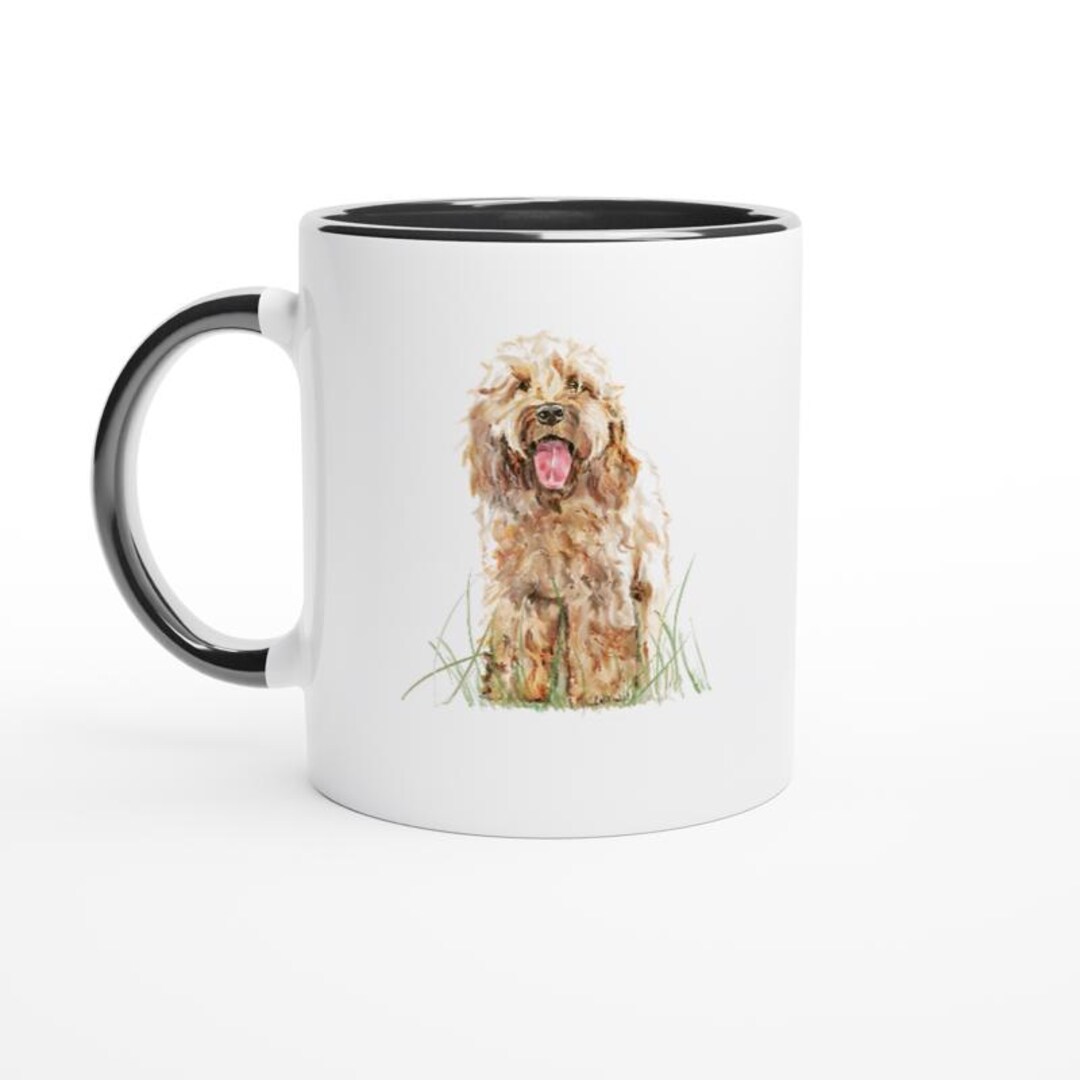 Set Cockapoo Mugs Cockapoo Mug, Watercolor Dog Art, Dog Lover Gift, Gift for Dog Mum - Etsy