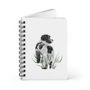 Quaderno con motivo Cockapoo, regalo per amanti dei cani, idea regalo per il compleanno di una mamma di cani, appunti a spirale