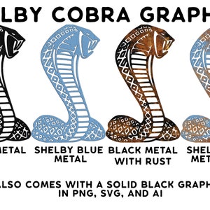 Cobra Sublimation Design, PNG File Digital Download, Gebruik met Photoshop, Canva, grafische programma's