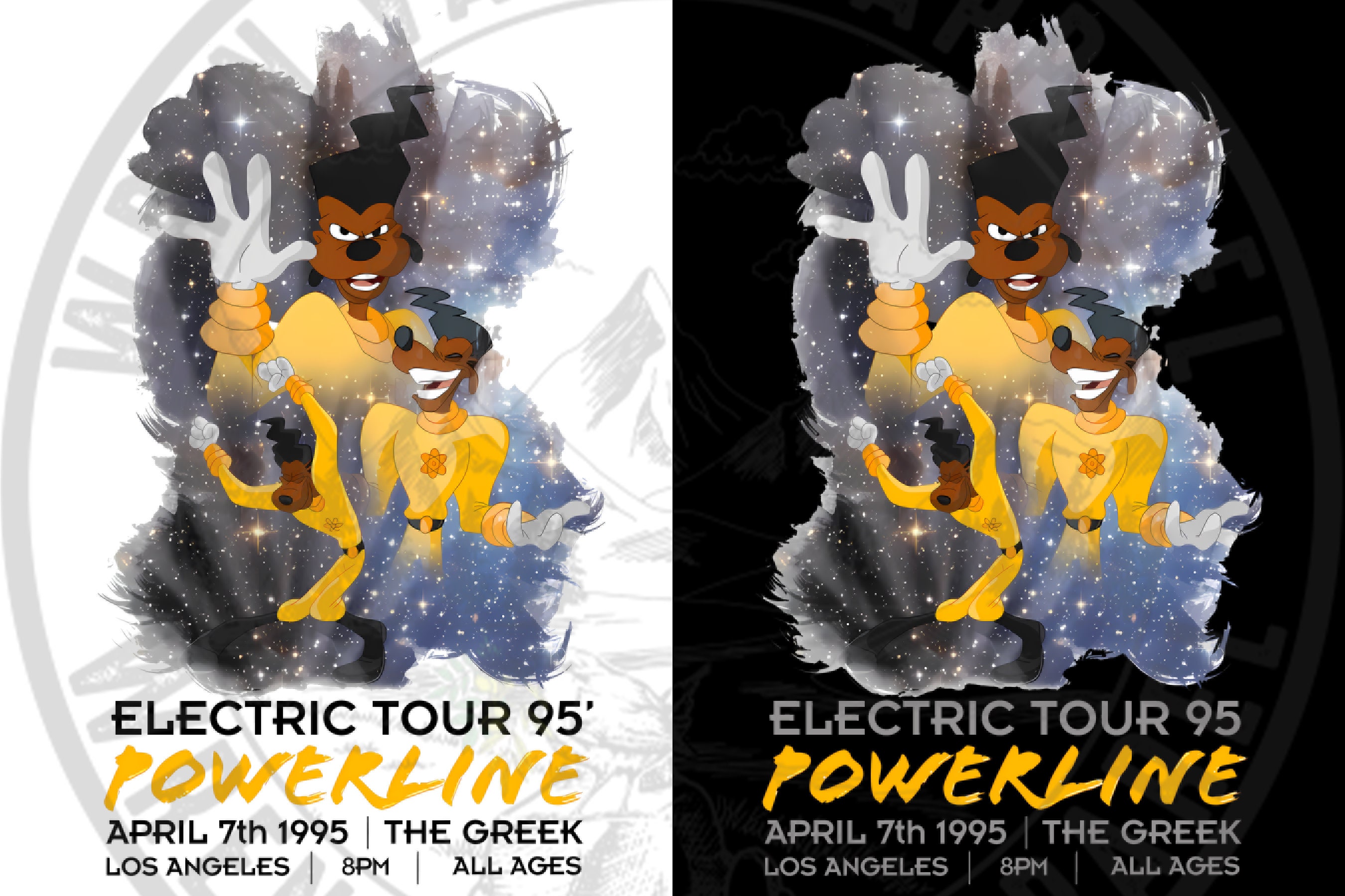 Powerline World Tour Sticker — Kristeens Kingdom