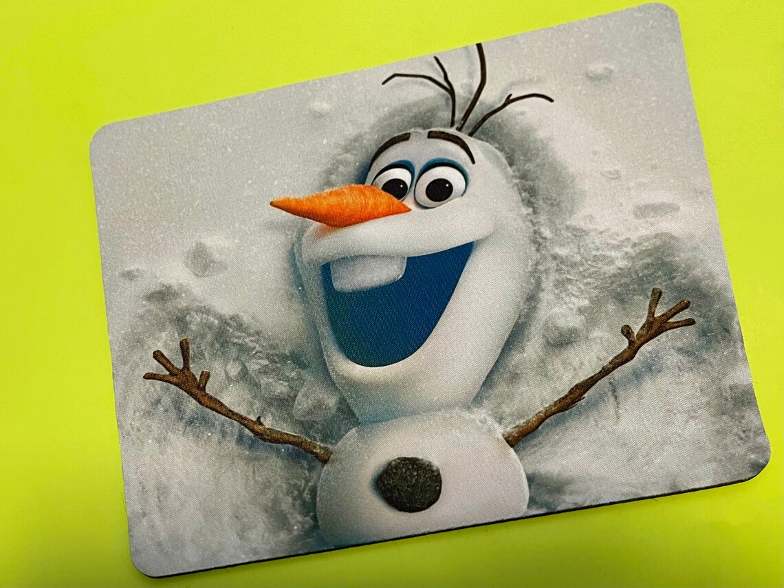 Frozen Mouse Pad Office Decor Cartoon Gift Mousemat Cute Pad Etsy