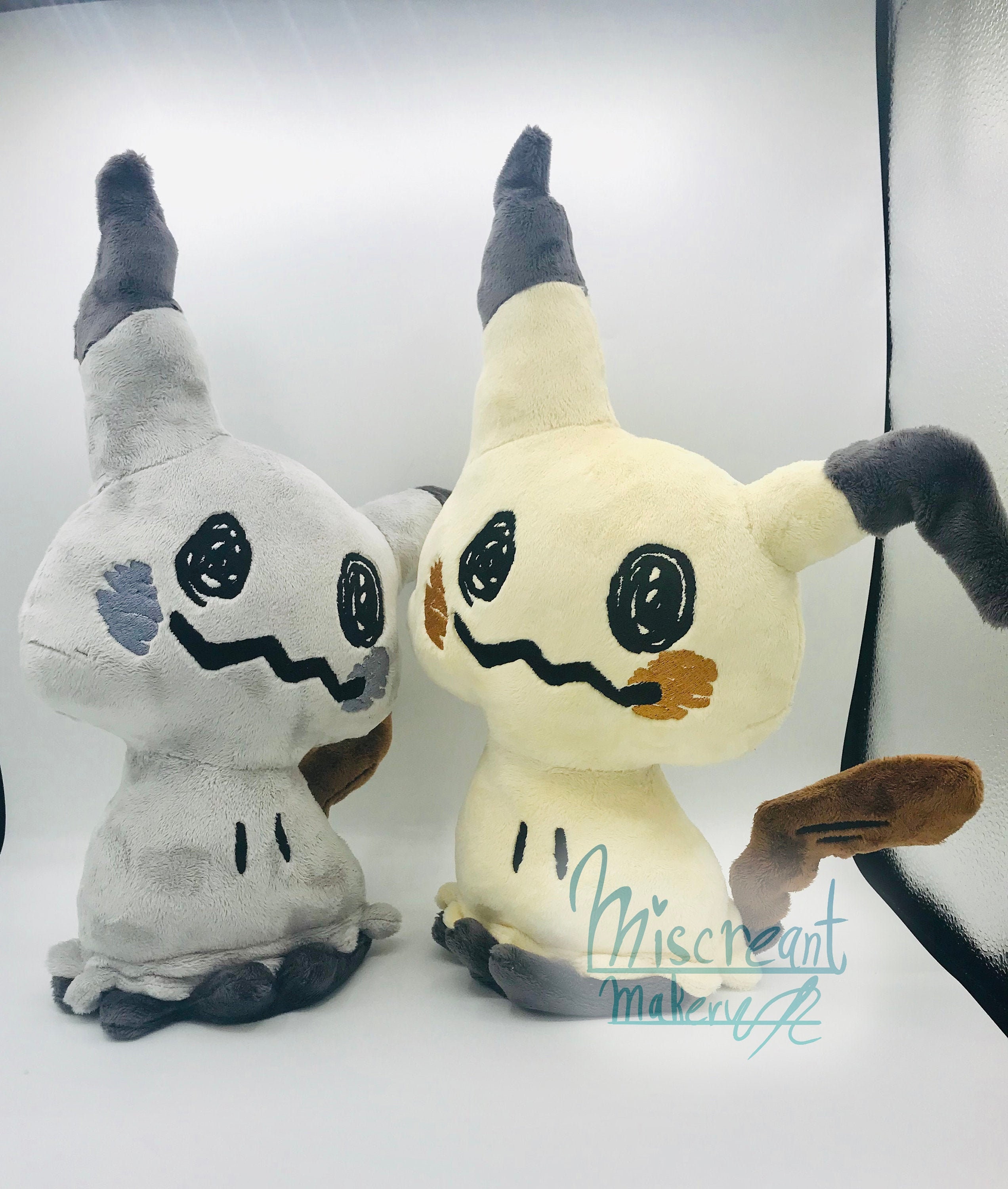 Shiny Mimikyu Pokemon Plush Handmade Fan Art Doll