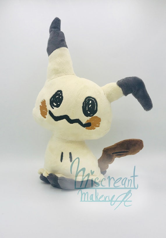 Shiny Mimikyu Pokemon Plush Handmade Fan Art Doll