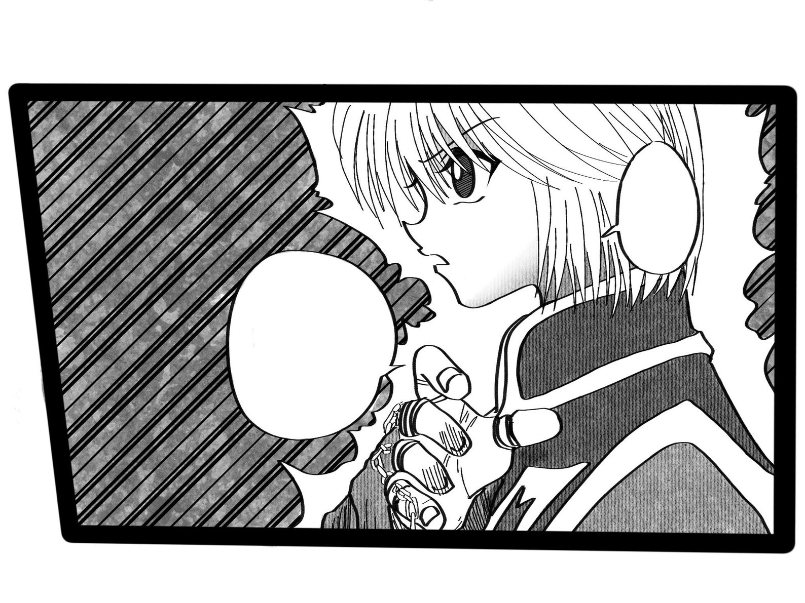 Kurapika Anime Manga Panel Sticker | Etsy