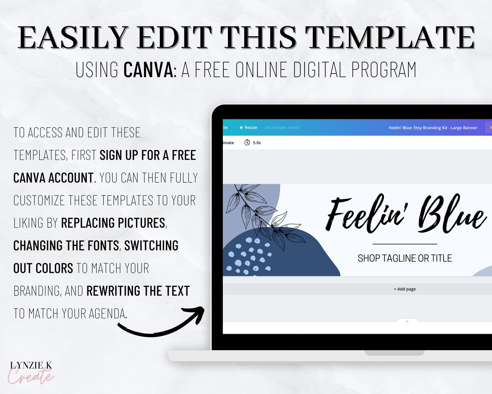 Etsy Shop Set Etsy Banner Branding Kit Etsy Branding Set Etsy Branding