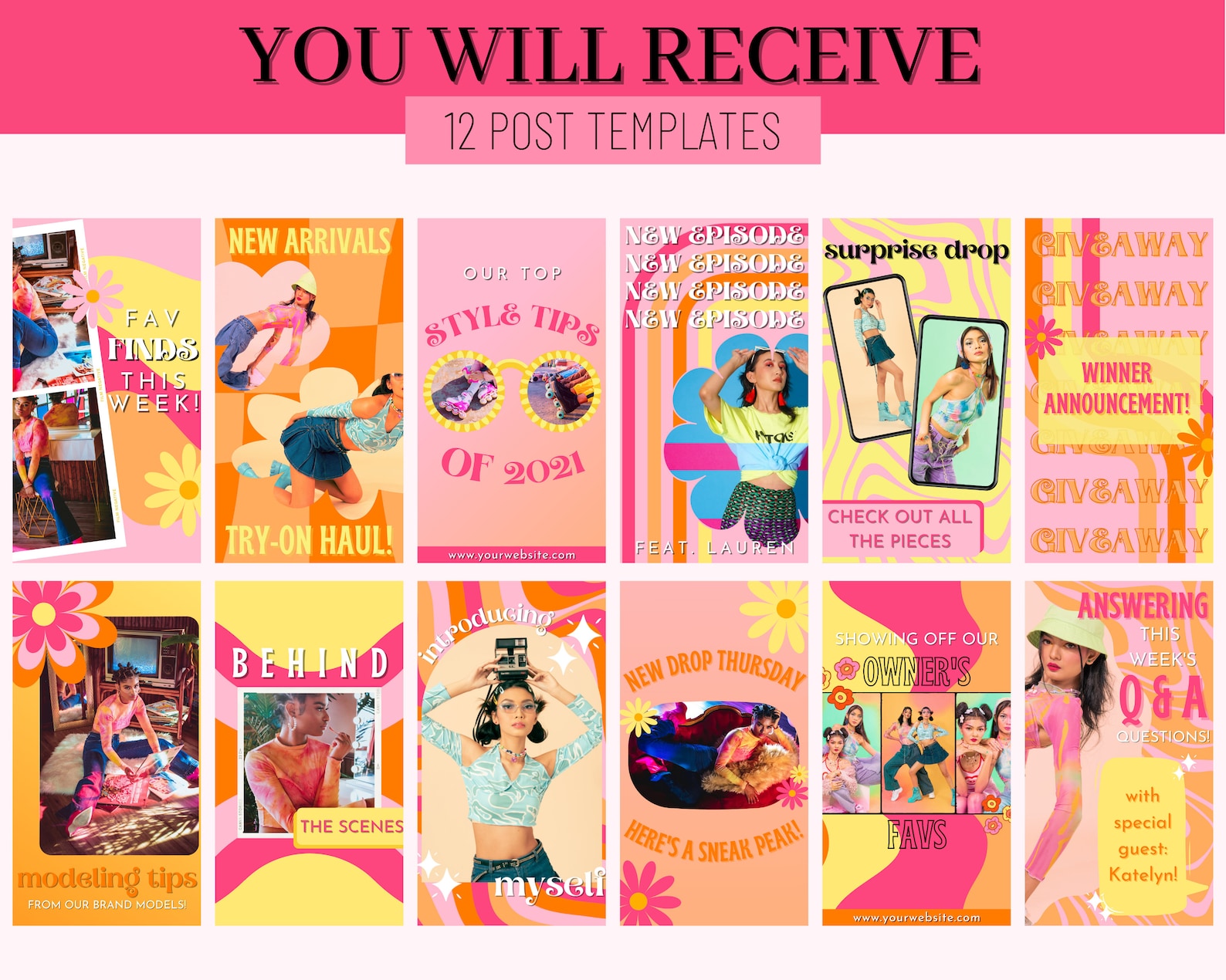 Instagram Reels Template Instagram Reels Canva Templates - Etsy