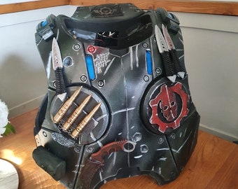 Zbroja Torso Cosplay Gears of War: Spersonalizowany kostium z pianki LED