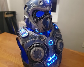 Cosplay Gears of War: Niestandardowy pancerz LED Torso i hełm