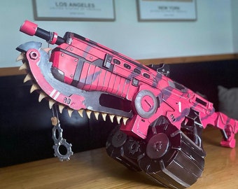 Niestandardowa replika Lancera z Gears of War, broń do kostiumu cosplay