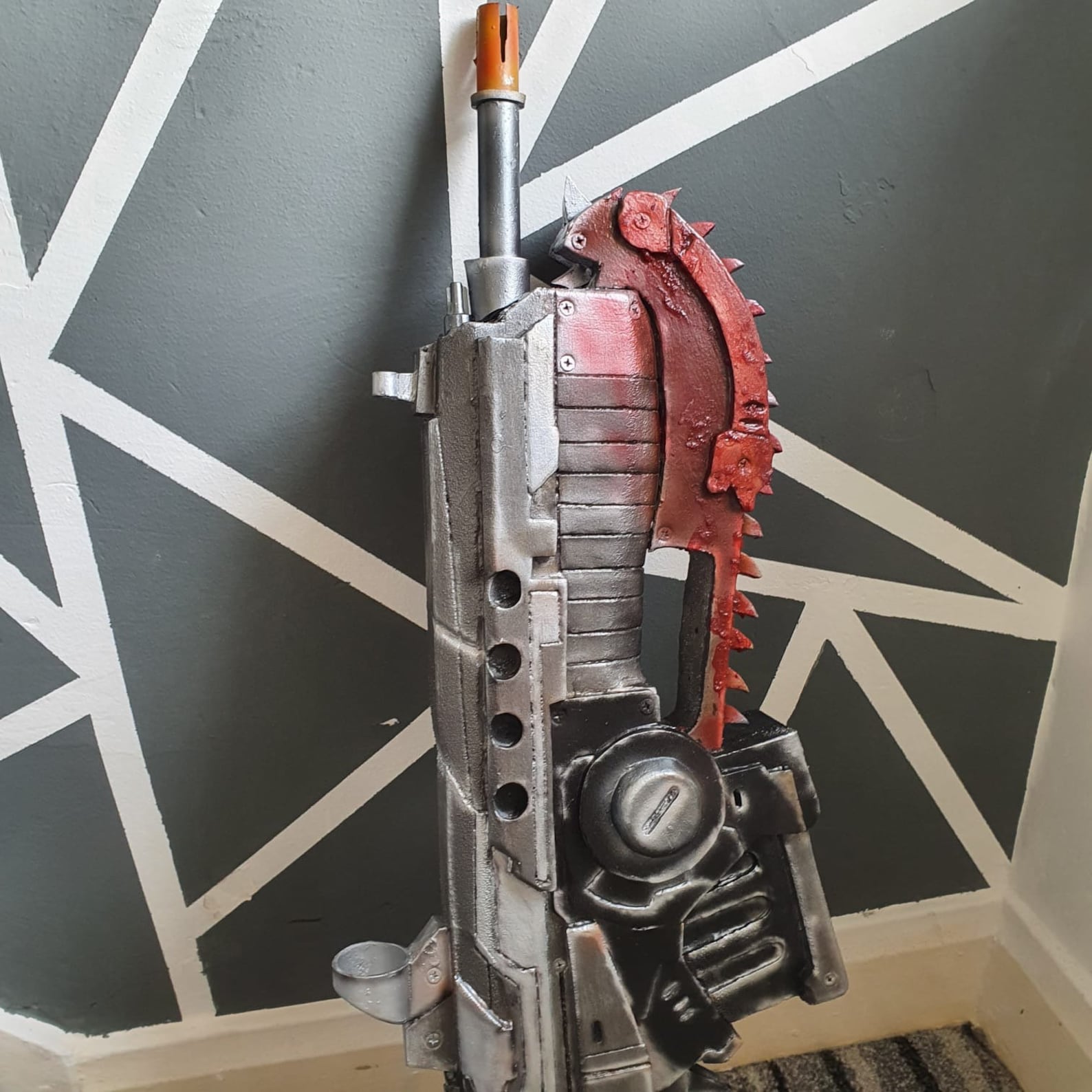 Gears of War Lancer Replica Costume Weapon Cosplay Etsy UK