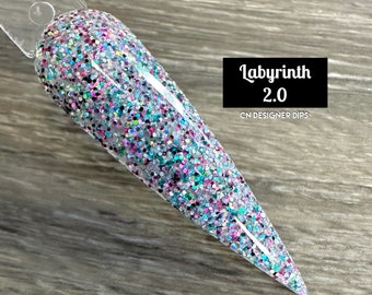 Labyrinth 2.0- dippoeder, dippoeder voor nagels, nageldippoeder, nageldip, dipnagel, dippoeders, dipnagelpoeder, acryl, nagel