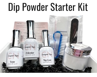 Dip Starter Kit- dip liquid, dip liquids, dip nails, dip nail kit, dip nail, dip powder, dip powder for nails, dip powder kit, nail, nails