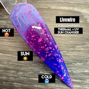 Livewire- Tauchpuder, Tauchpulver für Nägel, Nageltauchpulver, Nagelbad, Nagelbad, Badpulver, Acryl, Nägel, Nagel, Thermoplastik