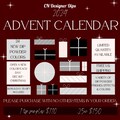 Advent Calendar- please purchase alone with no other items* dip powder, dip powder gift set, dip powders, Advent box, 2024 Advent Calendar