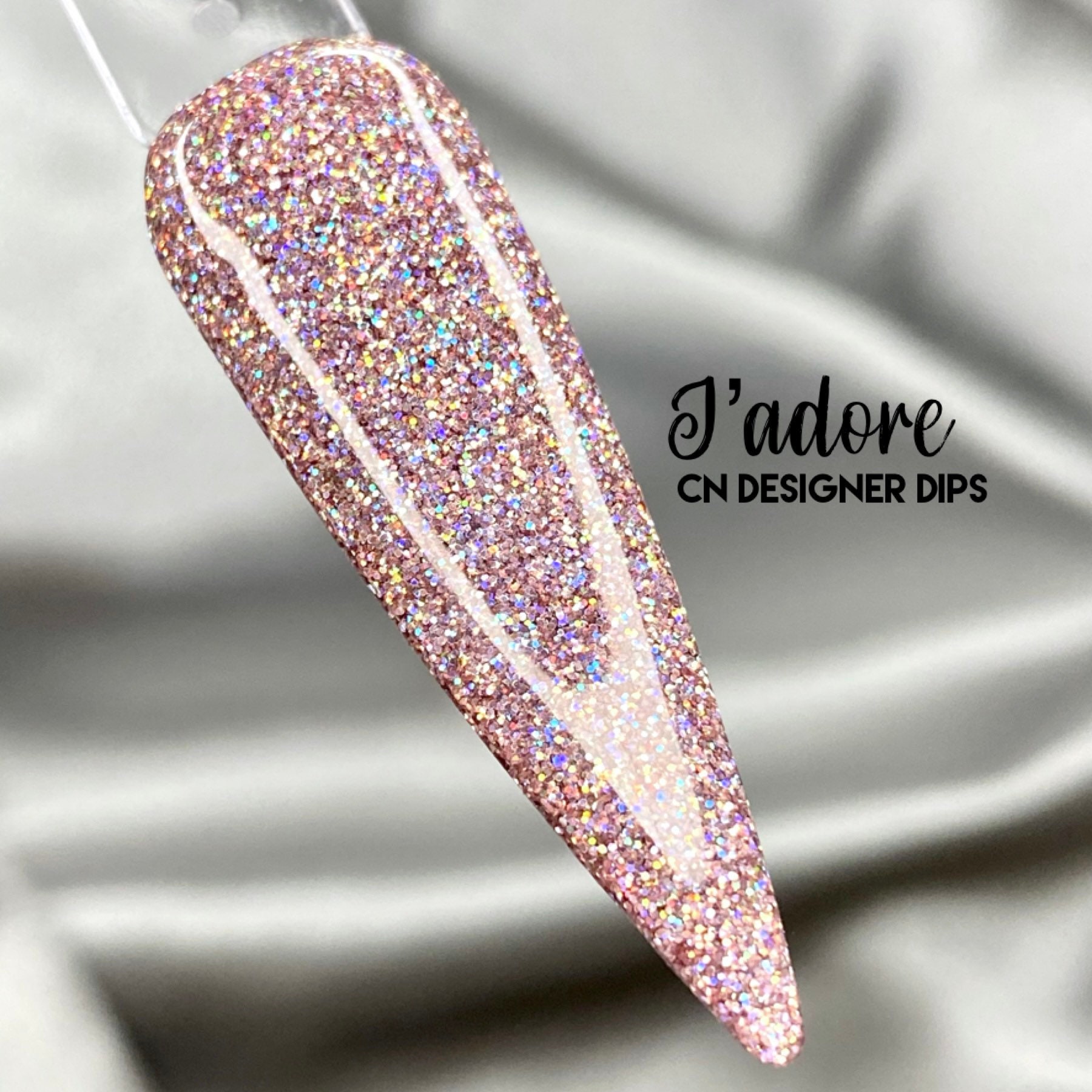 J’adore - dip powder, dip powder for nails, glitter dip powder, pink …