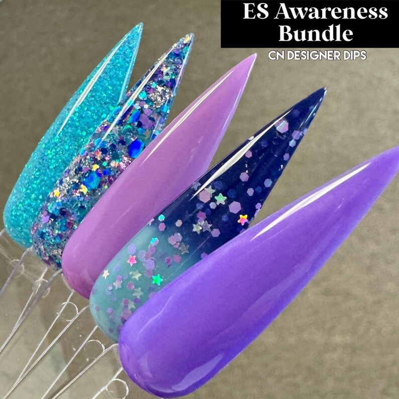 ES Awareness Bundle- Dip Powder, Dip Powder for Nails, Acrylic, Emanuel ...