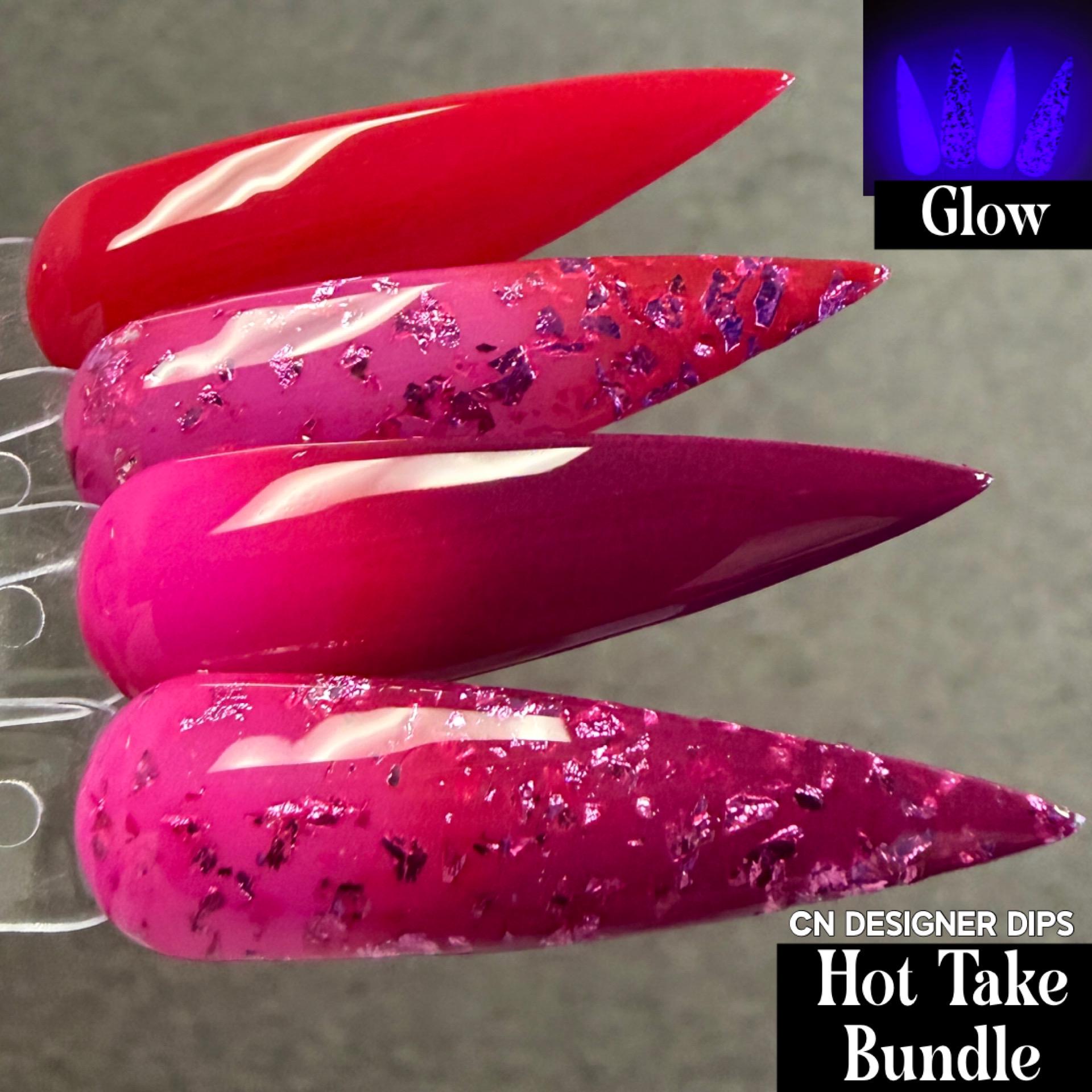 Hot Take Bundle- Dip Powder, Dip Powder for Nails, Acrylic, Valentine ...