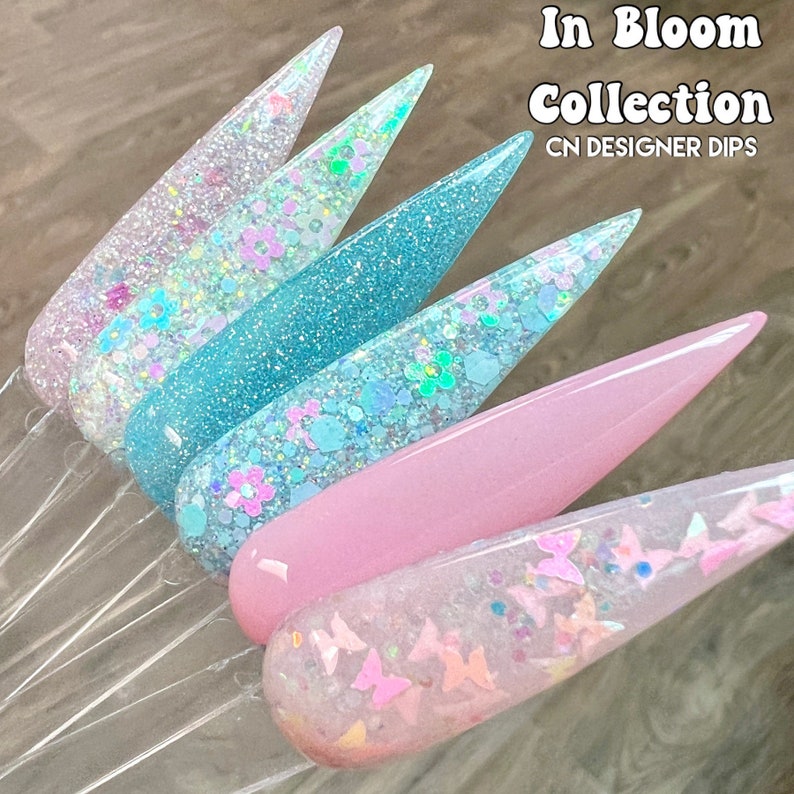 Bloom Me Away Dip Powder Dip Powder for Nails Nail Dip Dip Etsy