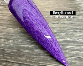 Berrylicious 4- dip powder, dip powder for nails, acrylic, manicure, nails, dipping powder, acrylic powder *read description*